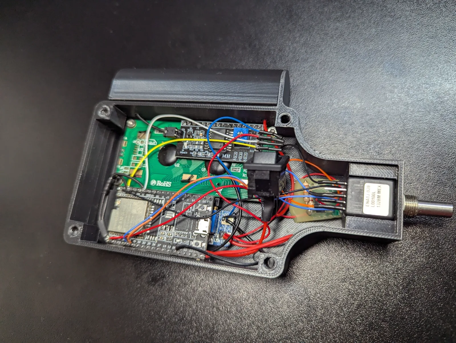 Cable counter — first iteration enclosure