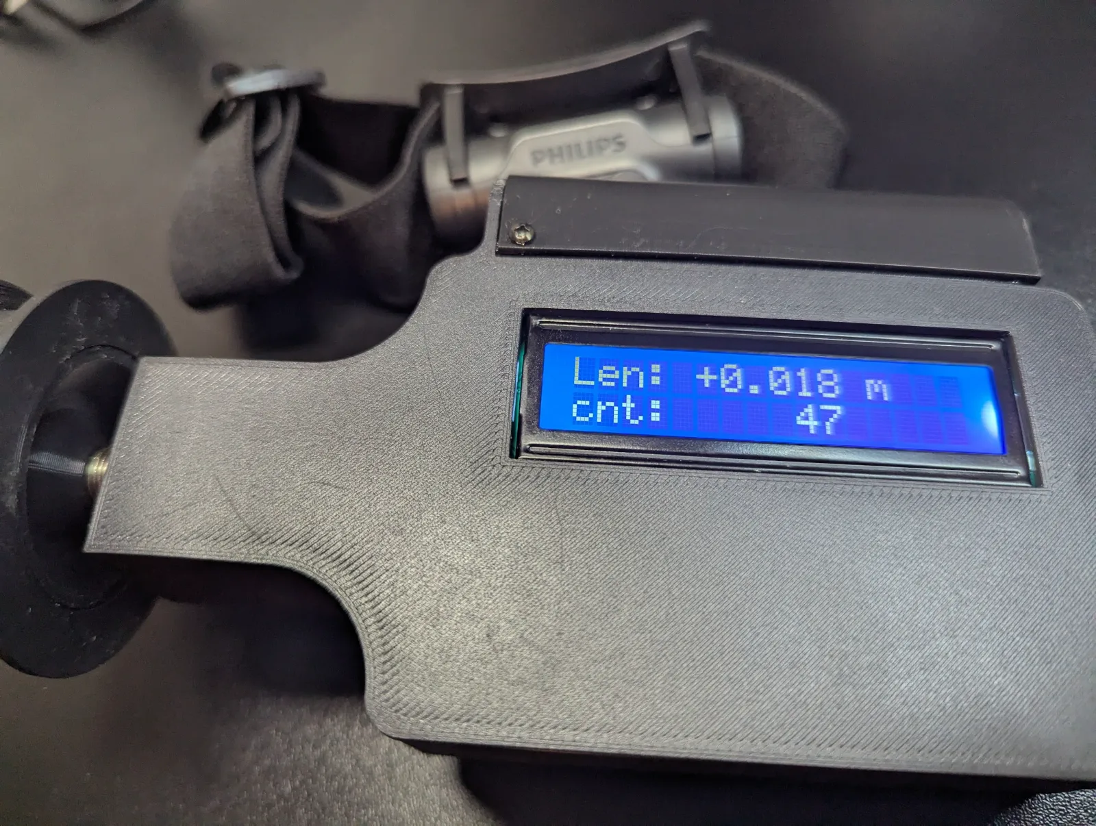 Cable counter — component layout